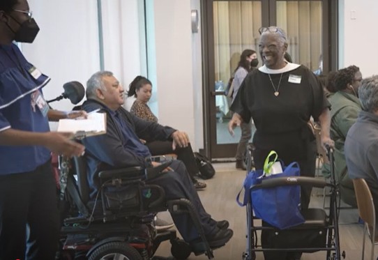 IHSS Event where people can register to receive in-home care
